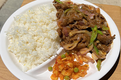 巴西烤肉盖浇饭